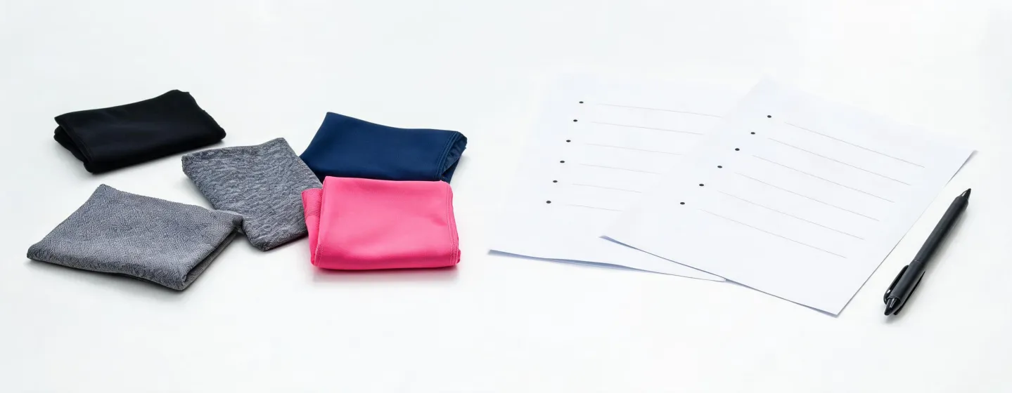 Apparel brief and folded garments